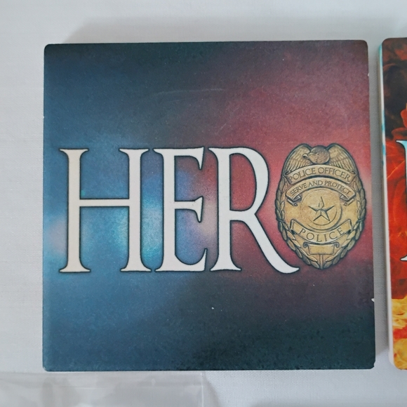 Woman Police Officer Coaster Set With Serve And Protect Car Cup Holders Coasters - Picture 2 of 9